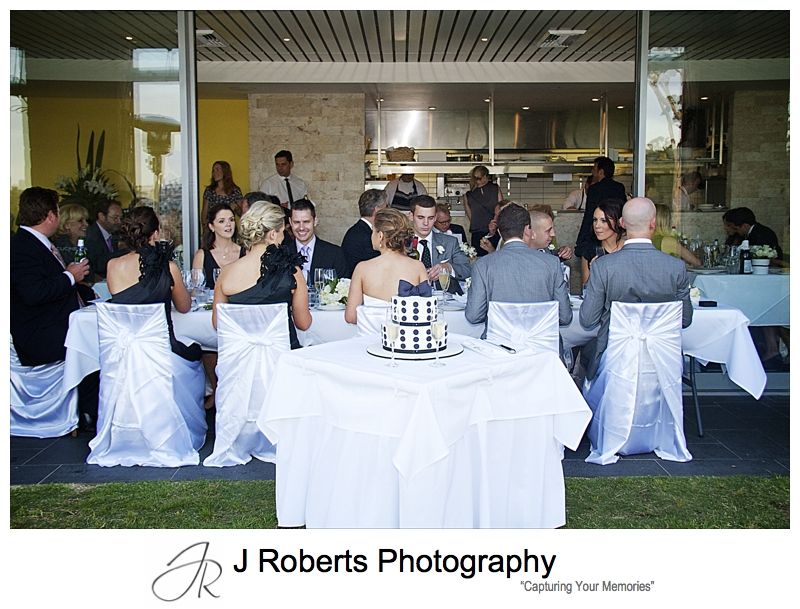 Wedding reception at Cucinetta Woolwich - wedding photography sydney